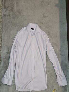 The Tie Bar purple dress shirt 15x34/35